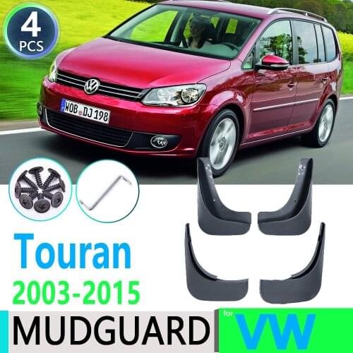 For Volkswagen VW Touran 2003~2015 2004 2005 2008 2010 2014 MK1 Car Fender Mudguard Mud Flaps Guard Splash Flap Car Accessories