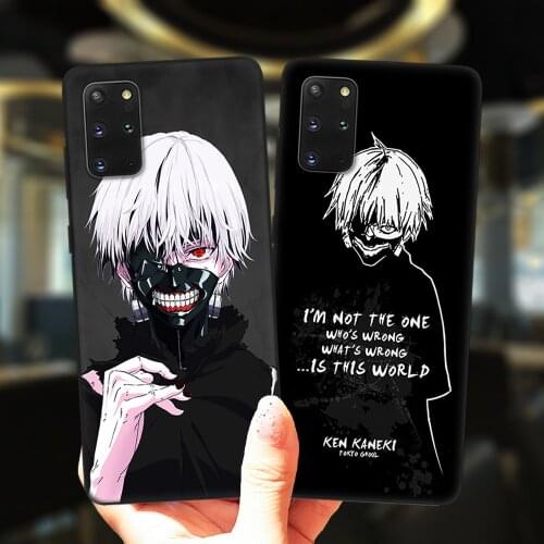Japan Anime Tokyo Ghoul Phone Case For Samsung Galaxy S20 FE S21 Ultra S10 Lite S9 S8 Plus S7 Edge S10E Soft Silicone Cover