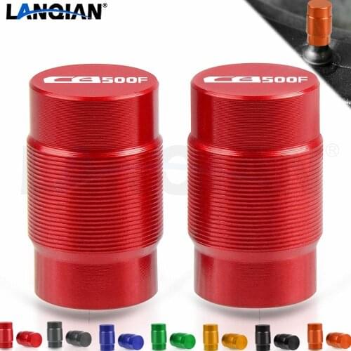 For Honda CB500F Motorcycle Aluminum Wheel Tire Valve Stem Caps Airtight Covers CB 500 F CB 500F 2013 2014 2015 2016 2017 2018