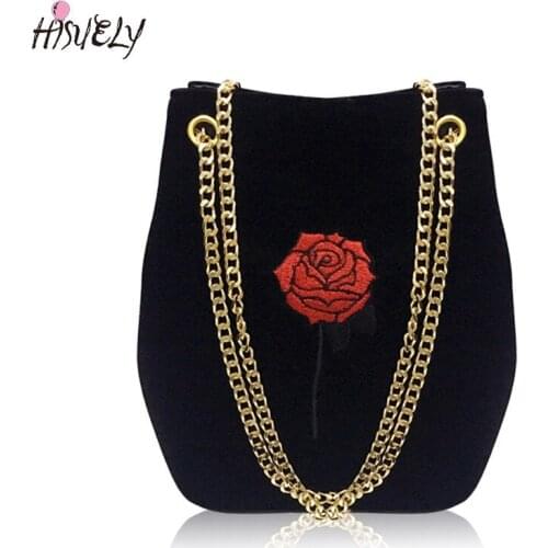 HISUELY Women's Bags With Embroidery