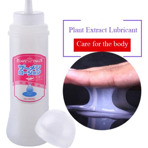 300ML Japan Lubricant for Sex Cream Sex Semen Viscous Lube for Vagina Anal Plug Masturbation Oil Lubrication Intimate Sex Toys