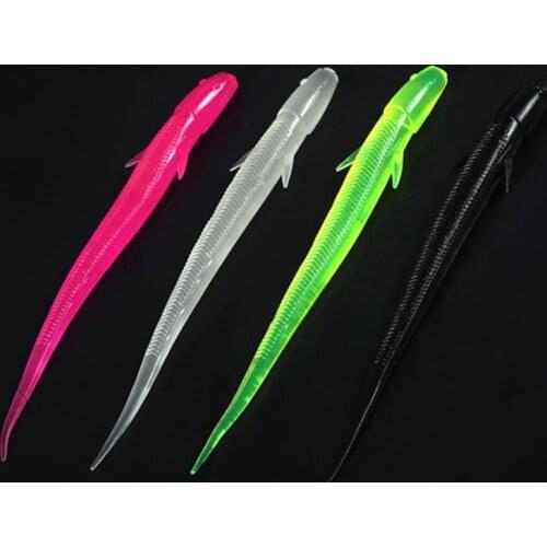 POETRYYI 1Pcs/lot 10cm 3g Soft Bait Worms fishing lure with salt smell Hot Fishing Takcle Grub Artificial Lures Centipede Lures