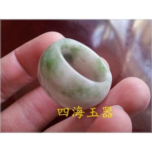 Nanyang Dushan jade BanZhi ring genuine goods
