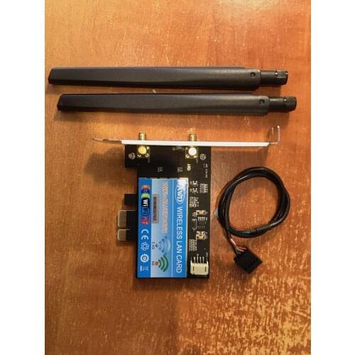 Desktop PCIe Adapter for broadcom BCM94360CS BCM94360CSAX 802.11ac Antenna Dual Band WiFi Wireless ac 867m bluetooth 4.0 PCI-e