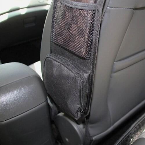 New Auto Car Seat Bag SIDE Hanging Storage Bags Mesh Pocket Organizer Holder Comely Holder Comely Pouch Container Organizer
