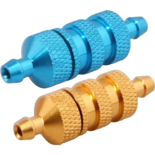 Upgrade DIY Parts Aluminum Fuel Filter for HSP 1:10 RC Nitro Car Truck Vehicles