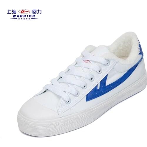 Skateboarding Shoe Autumn Winter Add Cashmere Leisure All-Match Fashion Keep Warm Thicken Cotton Shoes Canvas Shoes Low Upper