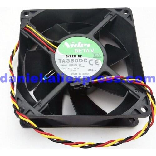 Original 9032 9cm fan double ball automatic temperature control mute m35172-57 DuPont head