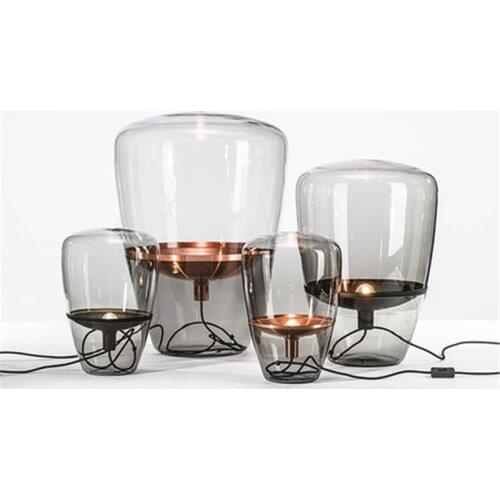 Nordic bedroom bedside desk lamp simple modern designer hotel villa model room soft decoration study desk lamp