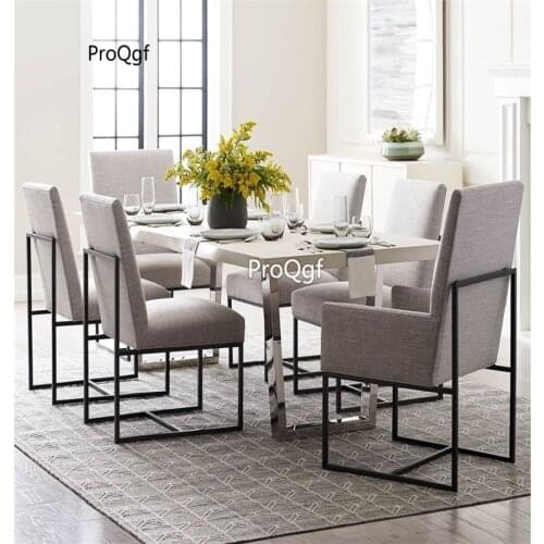 Prodgf 1Pcs A Set ins European Castle Arm Series Dining Chair