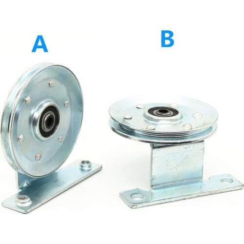 90*11*6200 Lift Steel Wire Rope Roller With Bracket 90x11x6200