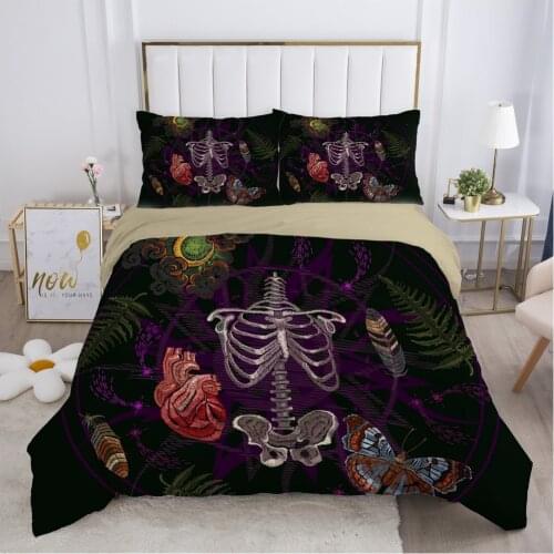 Luxury bedding set Duvet cover set pillow case Bed linens Quilt cover 220x240 200x200 Queen King Full Astrology butterfly