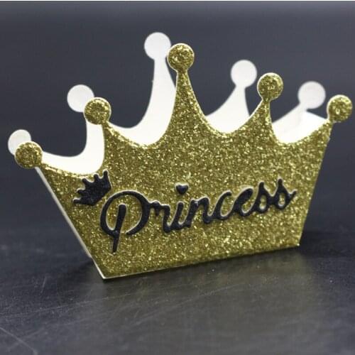 AZSG Princess Crown Cutting Dies For Scrapbooking Photo Album Embossing DIY Paper Cards Making Decorative Stencil Crafts