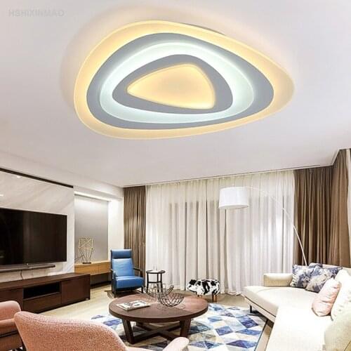 Ultra-thin living room acrylic ceiling lamp warm master bedroom light book light art heart-shaped Ceiling lights AC90-260V