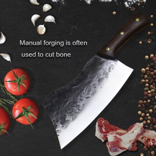 PEGASI 7.5Japanese chef knife chop bone slice dual purpose knife home fruit knife kitchen knife manual forging chef