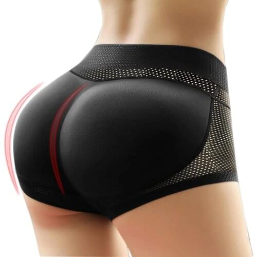 Butt Pads Buttocks Panties For Women Padded Seamless Hip Enhance Panties Shaper Buttocks With Push-up Lifter Underwear