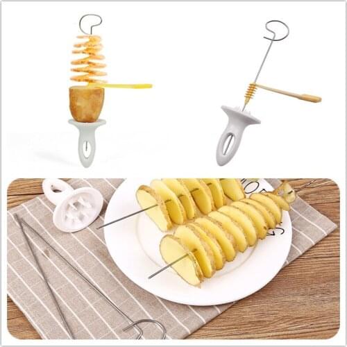 1pc Cyclone Potato Cutting Multi-function Hand Cutter Utensils for Kitchen Accessories Gadget Sets