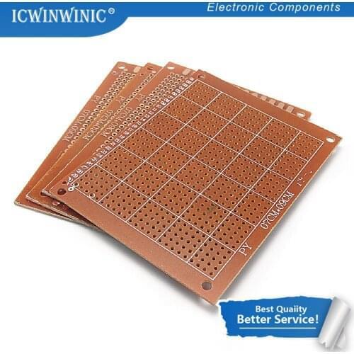 100piece 7x9cm 7*9 DIY Prototype Paper PCB Universal Experiment Matrix Circuit Board In Stock