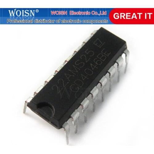 5pcs/lot CD4046BE CD4046 DIP-16 new original In Stock