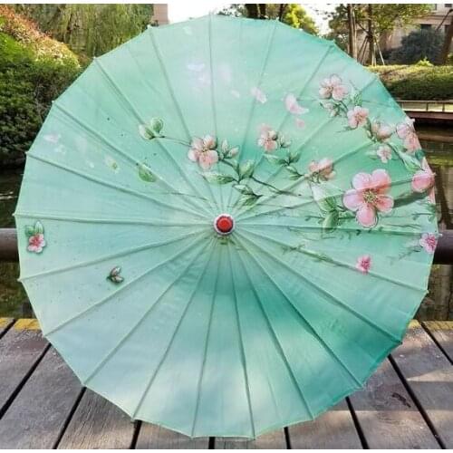 Dance Umbrella Oiled Paper Umbrella Decoration Umbrella Prop Ancient Costume Photography Parasol Sombrilla Waterproof Pesca