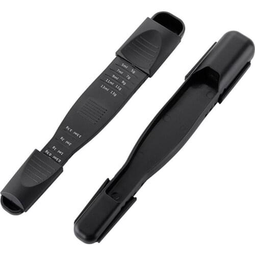 Adjustable Scale Measuring Spoons Cup Plastic Baking Tool Kitchen Accessories RERI889