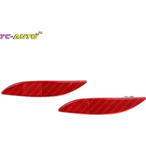 Car Left Right Reflective Rear Bumper Signal Lights For Renault Megane CLIO MK3 2008 2009 2010 2011-2013 265650004R 265600004R