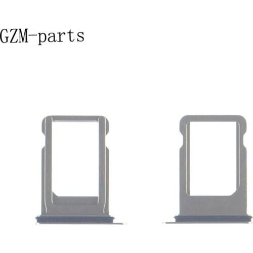 GZM-parts 20pcs/lot Micro Nano SIM Card Holder Tray Slot for iPhone X XR Replacement Part SIM Card Holder Container Adapter