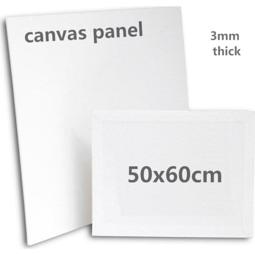 50x60cm Artist Canvas Panel Boards for Painting Fine Texture 3mm