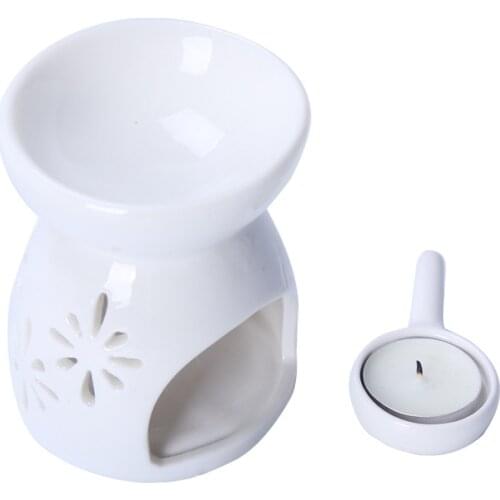 Ceramic Essential Lamp Aroma Burner Aromatherapy Candle Fragrance Holder Oil Burner Home Decor Wax melt burner