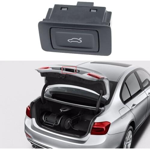 Trunk Control Switch Push Button Designed for Audi A4 A6 S6 RS6 RS7 Q3 Q5 Q7 Electrical Components 4G0959831A Black 2006-2015