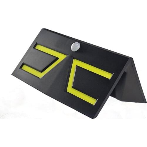 LED solar integrated street light 5W induction wall lamp outdoor waterproof household courtyard flood light with background ligh