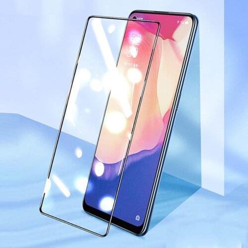 2PCS Full Cover Full Glue Tempered Glass For OPPO Reno 4 SE 5G Screen Protector protective film For OPPO Reno 4 Z 5G glass