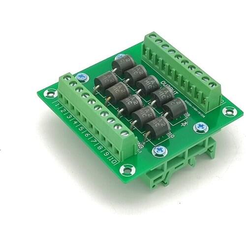 Diode Protection Terminal Block 6A2 6A/200V Diode Terminal Block