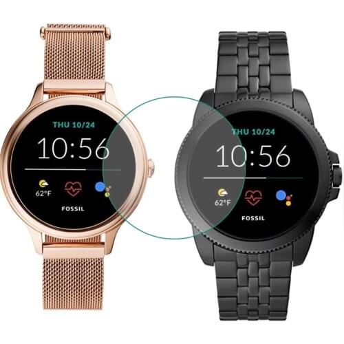 Smartwatch Tempered Glass Protective Film Guard For Fossil Gen 5E 42mm 44mm Sport Watch Gen5e Display Screen Protector Cover