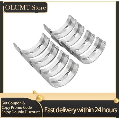 8Pcs Size 36mm~35mm Motorcycle Engine Parts Main Crankshaft Bearing For YAMAHA 1FK-11416-01-00 1FK-11416-11-00 1FK-11416-21-00
