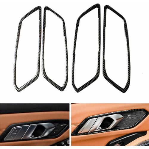 For BMW 3 Series G20 G28 2019-2020 Car Interior Door Handle Button Panel Cover Trim