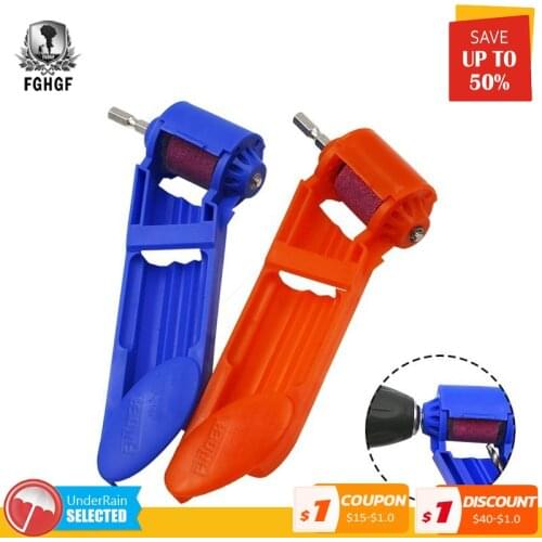 FGHGF Portable Grinder Drill Bit Kit Sharpener Grinding Wheel Electric Knife Twist Drill Mini Angle Grinding Machine Power Tool