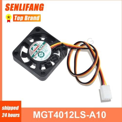 Genuine For Protechnic MGT4012LS-A10 MGT4012LS DC12V 0.08A 4010 4CM 40MM 40X40X10MM 3pin Cooling Fan