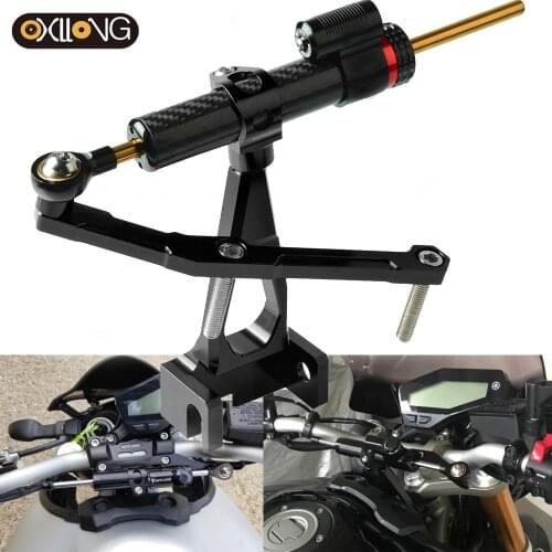 New CNC Motorcycle Steering Stabilize Damper Bracket Mount FOR YAMAHA MT-09 MT09 FZ09 FZ-09 2013-2016 2017 2018 2019 MT-09 SP