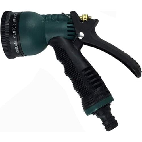 Plastic Copper Multifunction Water Guns 7 Pattern Water Nozzle Household Garden Car Wash Water Gun Nozzle Sprayer