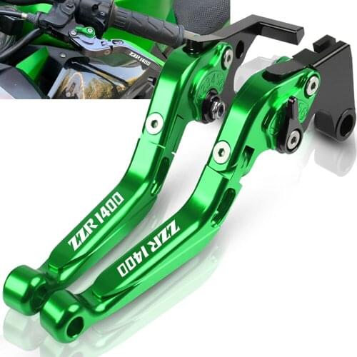 For Kawasaki ZZR1400 2006-2016 2015 2014 2013 2012 2011 2010 Motorcycle CNC Adjustable Extendable Foldable Brake Clutch Levers