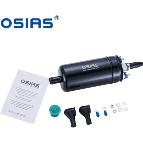 OSIAS Aluminium 0580254910 Fuel Pump For Peugeot 505 Porsche 968 1992-95 Fits Mercedes Benz 500SL 450SL 380SL 300SE 280E 190E