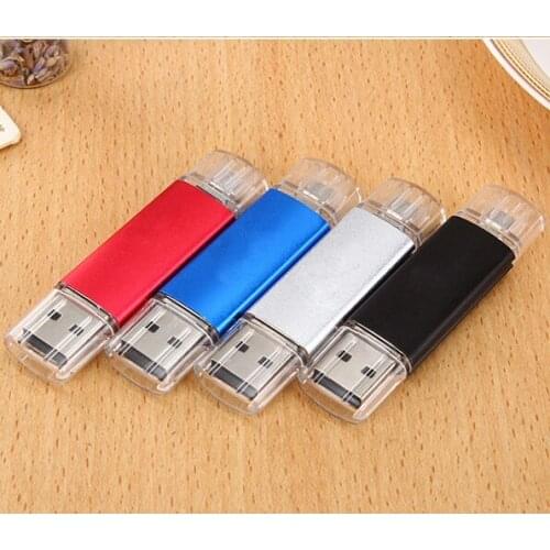 USB flash drive OTG high Speed drive 64 GB 32 GB 16 GB 8 GB 4GB external storage double Application Micro USB Stick