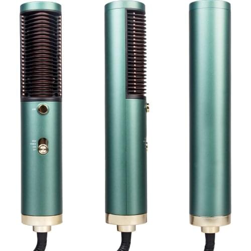 Hair Straightening Comb Hot Air Brush Fast Heat Straightener Dryer Hair Curling Comb Hairdryer Salon Hair Styling Tools