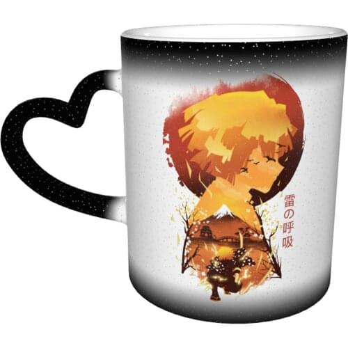 Japanese Anime Mug The Changes Color Cheap Mug Fashion Pottery Cafe Cups
