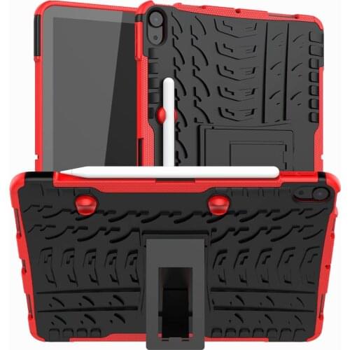 Armor Coque For iPad Air 4 2020 10.9'' Case A2072 A2324 Shockproof Silicon Stand Holder Cover For iPad Air 4 10.9 2020 Case