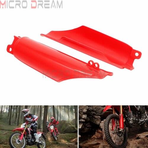 Motocross Enduro Lower Fork Guard Protector Plastic Frame Protection Cover For Honda CRF150L CRF 150L 150 L 2016-2019 Supermoto