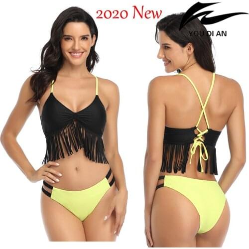 2020 women swimsuit bikini swimwear bikinis set New Russian high waist swim swimming suit beachwear bathing wear free shipping