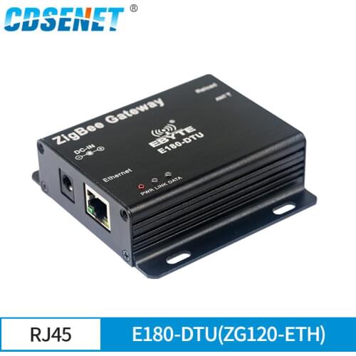 E180-DTU(ZG120-ETH) ZigBee 3.0 modem with Ethernet port TCP/UDP transmission RF module