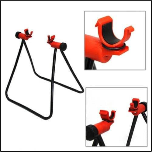 MTB U-Shaped Parking Rack Bicycle Universal Repair Fixing Bracket Wheel Hub Repair Holder Cycling Accessories 1pc